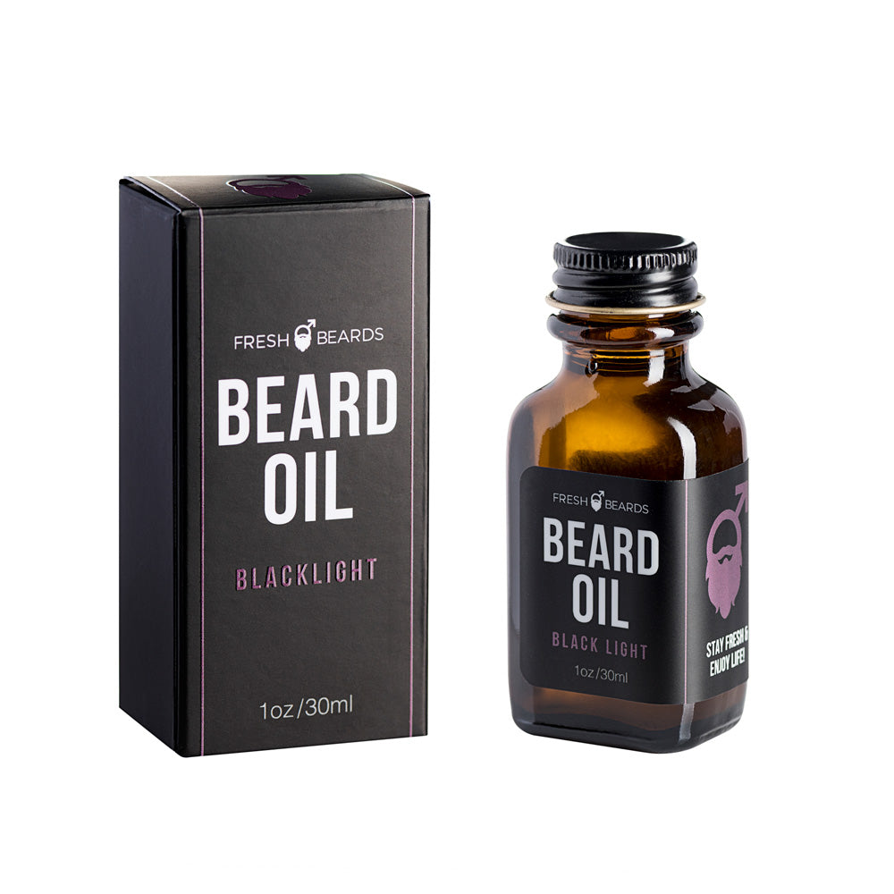 "Black Light" Smooth Cologne Blend Citrus & Spice Beard Oil